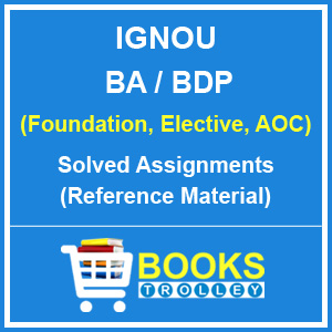 IGNOU BA Solved Assignments